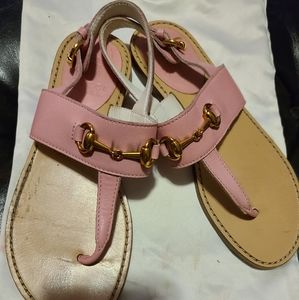 Gucci kids sandal size Euro 32 US2 Pink